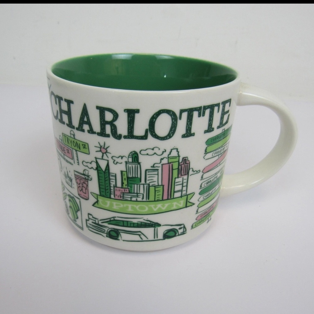 starbucks charlotte cup BEEN THERE SERIES 2018  14 onz collections